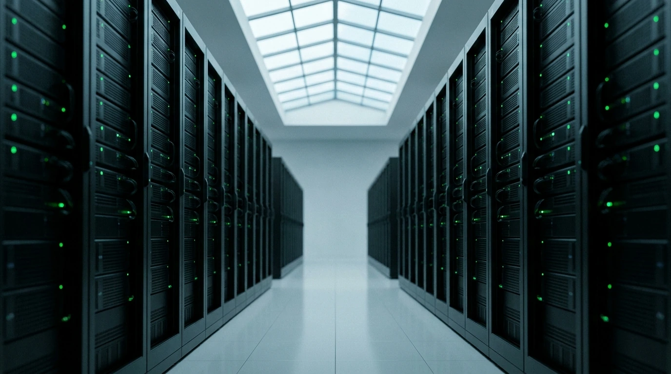 ChainVPS datacenter cold aisle